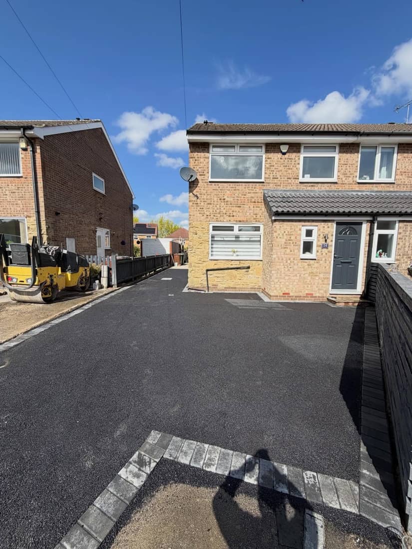 Tarmac driveway after 5
